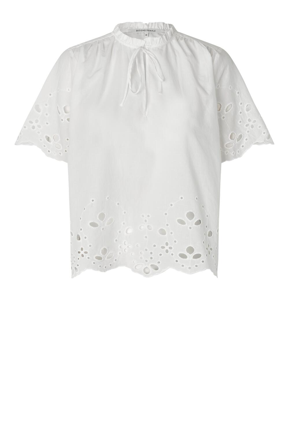 Limona kortærmet skjorte - hvid